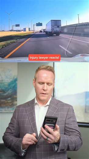 Ipson Law Firm PLLC | Lawyer reacts to accident video. Did that merging car yield properly? What's your take? #IpsonLawFirmPLLC #Lawyer #AccidentAttorney... | Instagram