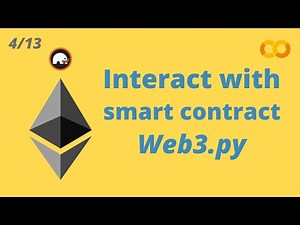 Interact with Blockchain Contract with Web3 Python