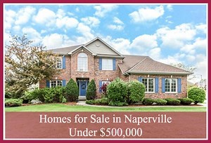 Homes for Sale in Naperville Under $500,000