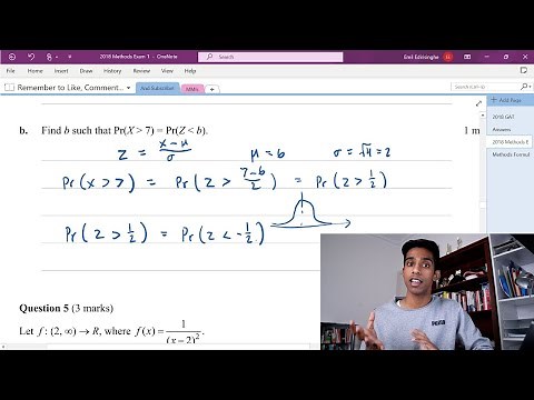 FULL VCE Maths Methods Exam 1 Walkthrough! (99.80 ATAR)