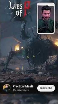 Lies of P Green Monster of the Swamp Boss Fight 😈🔥 | #liesofp #greenmonsterswamp #gaming