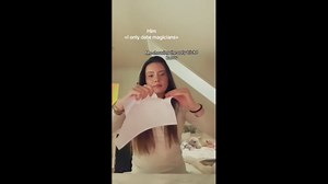“He only dates magicians…" Paper magic trick gains over 16 million views