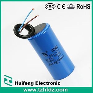 [Hot Item] CD60 Series Motor Start Capacitor CD60 in Aluminum Case