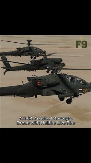 US AH-64 Apache Hellfire Strike