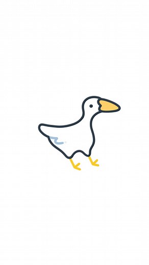 send this to the silly goose in your life 😜 #silly #goose #animation #animationmeme