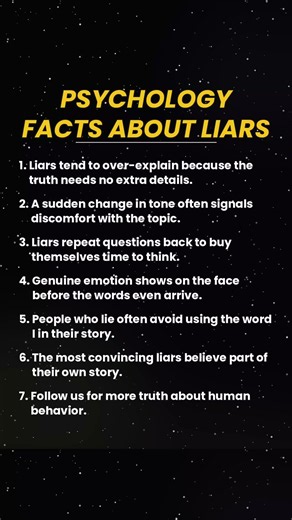 7 Psychology Facts About Liars You Should Know | Human Behavior & Lies