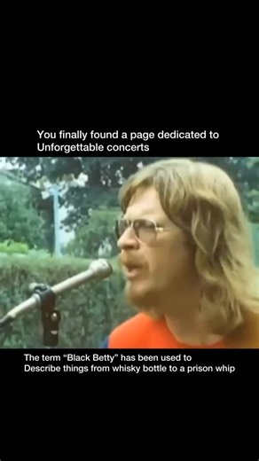 Unforgettable Concerts on Instagram: "🎶 “Whoa, Black Betty—bam-ba-lam!” Before it became a rock anthem in 1977 by Ram Jam, “Black Betty” was a 20th-century African-American work song, first recorded by prisoners in Texas in the 1930s. Blues legend Lead Belly popularized it with his own version, adding guitar and rhythm to the haunting chant. 📚 The meaning of “Black Betty” has long been debated—some say it refers to a whiskey bottle, others a whip used in Southern prisons, or even a prison tran