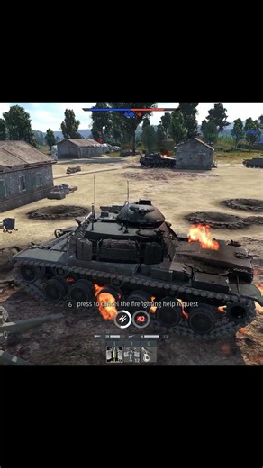 أقوى لقطات M60A3 TTS في #shorts #warthunder