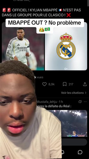 MBAPPÉ OUT? No problème – Réaction des fans de Real Madrid