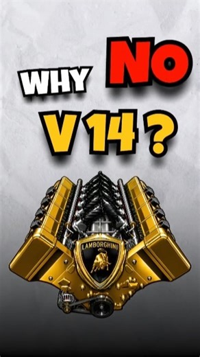 Why V14's Are IMPOSSIBLE ?? #shorts #automobile