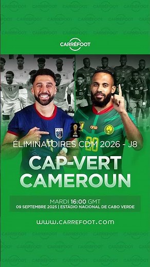 ÉLIMINATOIRES CDM 2026 : Matchs de ce Mardi 09 Septembre 2025 !