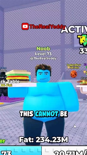 How Fat Can You Get on Roblox? 🤔🍔