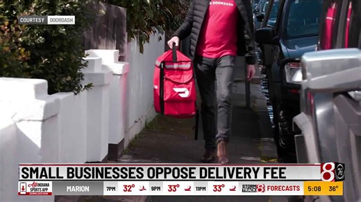 Lawmakers consider delivery service fee