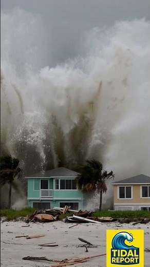 🌊 Huge Waves Slam Into Key West, Florida — You Won’t Believe It