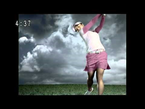 女子プロゴルファー有村智恵 バンテリンCM