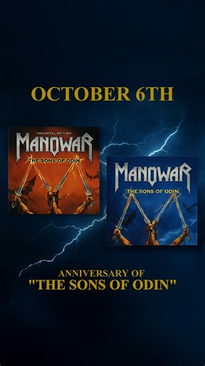 69K views · 1.9K reactions | ⚡ On this day in 2006, The Sons of Odin EP was unleashed upon the world! With another legendary artwork by the great Ken Kelly, this release delivered five tracks forged for the ages — from the battle cry of The Sons Of Odin to the thunder of Gods Of War. The EP roared with power and set the stage for what was to come.  Brothers and Sisters Of Metal — which track do you raise your sword to? ⚔️ | MANOWAR | Facebook