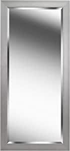 Kenroy Home Drake Leaner Mirrors, Medium, Brushed Steel