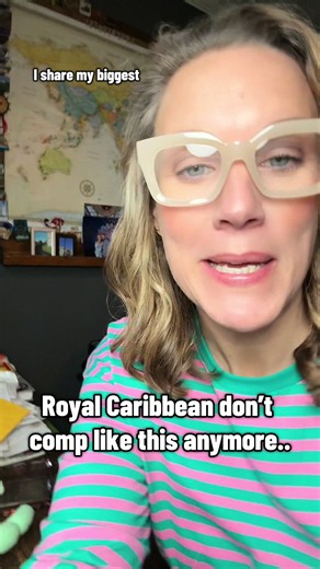 The biggest comp I’ve ever got from Royal Caribbean. And wow… the amount shocked me for real!! 😧 I definitely think it’s something of the past. Plus I don’t plan on making masters this year. #cruisetips #royalcarribean #clubroyale #grandsuite