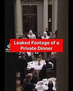 Leaked Footage of a Private Dinner #GalacticAlliance #NordicAliens #Area51 #alien