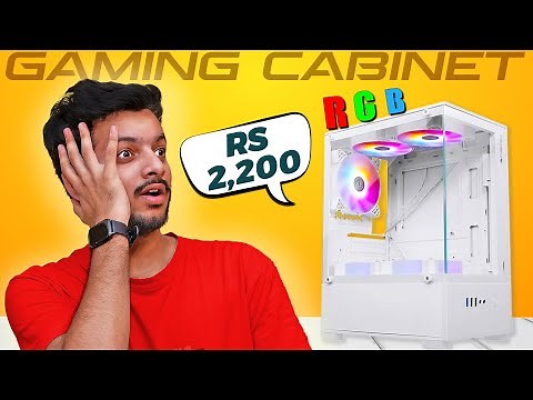 Best Budget Gaming Cabinet Under ₹2200 | 5 RGB FAN | ZEBRONICS Zeb-Iceberg Review