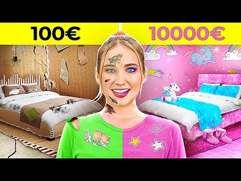 Maison des riches vs des pauvres || Bricolages et gadgets intelligents pour la maison par 123 GO !