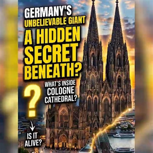 What Makes Cologne Cathedral So Mysterious? The 600 Year Story Behind Europe’s Gothic Giant ⛪😱