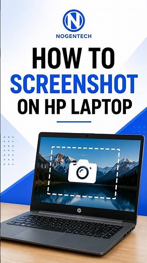 How to Screenshot on an HP Laptop | Quick & Easy Guide by NogenTech