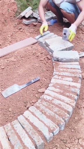 this is how to arrange the hebels into a circle shape #arranged #hebel #circleshape #shorts