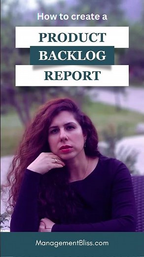 How to Create a Product Backlog Report? #agile #scrum #programming