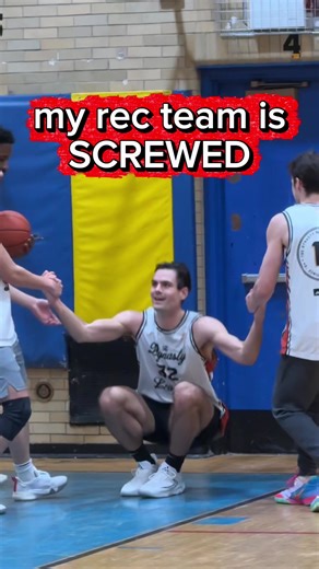 OUT FOR SEASON. My rec team is falling apart man. Our only strategy now: shoot as many 3s as humanly possible. Basketball gods, please give us some good luck.