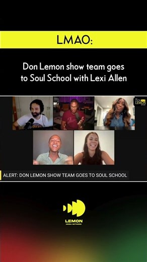 Lexi Allen joined The Don Lemon Show to play 'Soul School' with the team.