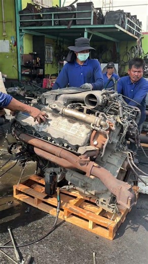 #engine #mechanic #engineblock #machine #automobile #diesel #dieselengine #turbochargedengine