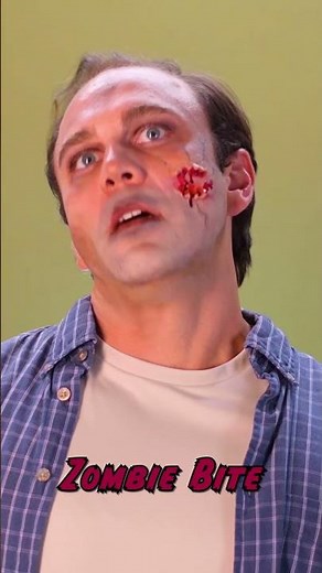 No costume? No problem. Just add a zombie bite! 🧟‍♂️🩸
