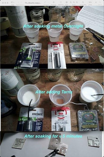 HomeMade Tinning-Solution For PCB's