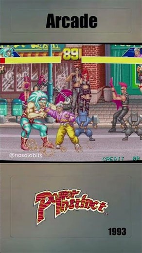 Power Instinct · Arcade · Atlus, 1993 #retrogaming #nostalgia