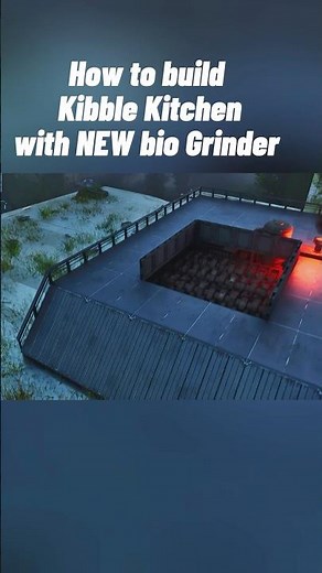 How to Build in Ark | The New BIO GRINDER as a kitchen | Extinction | Ark Survival Ascended