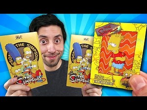 Abriendo CARTAS coleccionables de LOS SIMPSONS!!!