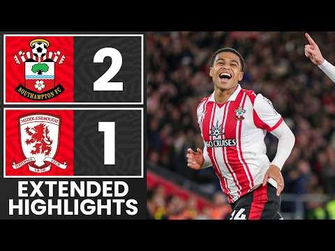 Late, late, drama AGAIN 🤯 | Southampton 2-1 Middlesbrough (AET) | Play-off semi-final 2nd leg