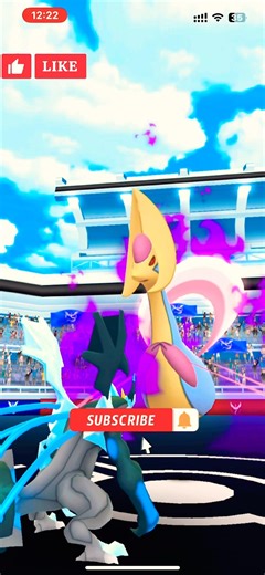 Cresselia raid in Pokemon go #short #pokemongame