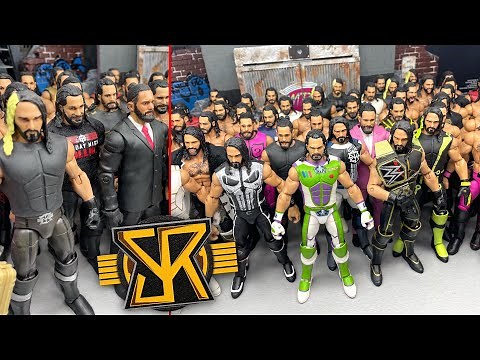 MASSIVE SETH ROLLINS ACTION FIGURE COLLECTION!