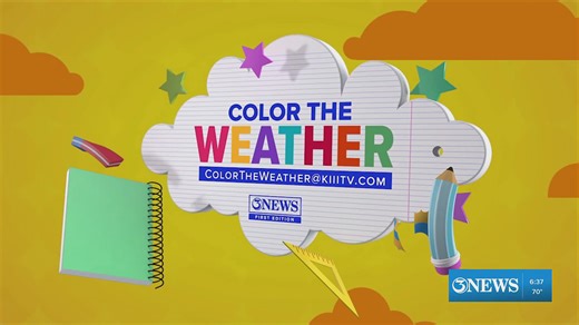 Color the weather with Met. Kristin Walla, Feb. 19