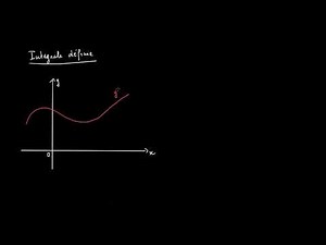 Intégrale et aire sous une courbe
