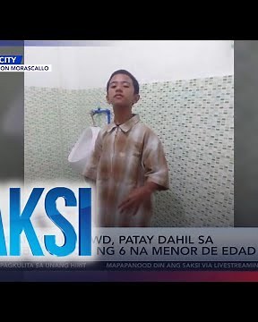 14-anyos na PWD, patay dahil sa pambubugbog ng 6 na menor de edad | Saksi