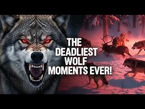 Top 10 Wolf Moments | Wolf Attacks Caught On Camera
