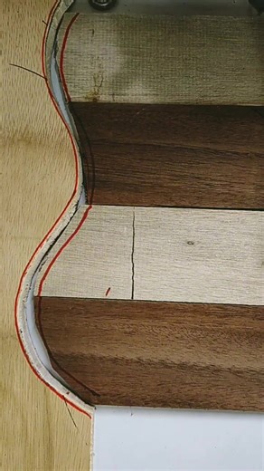 Here's how to draw the corner of a semicircle #Tips #Carpenter #Tricks #woodworking #Ideas #hom | Husen Mebel