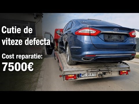 Teapa la licitatie? Ford Mondeo Hybrid cu defect la cutia de viteze! Cost reparatie: 7500Euro ☹️