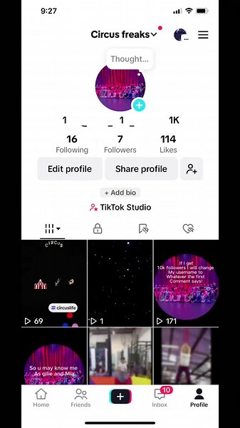 Circus freaks on TikTok