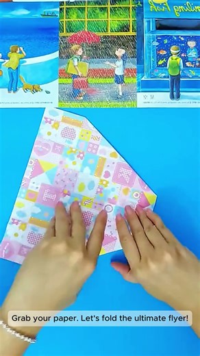 🚀 The HIGH-FLYING Distance Glider #origami #shorts