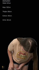 There’s a 16 pound difference between these measurements! #healthjourney | Living.withmadison