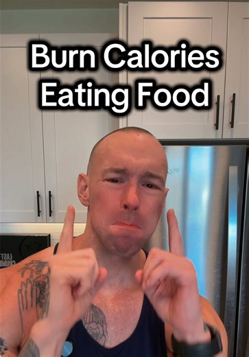 Replying to @goslow5.0 burn calories by simply eating food?! It’s called the thermic effective food and protein burns the most calories making it great for dieting, weight loss & building muscle. ##fitness##bodybuilding##protein##weightloss##nutrition